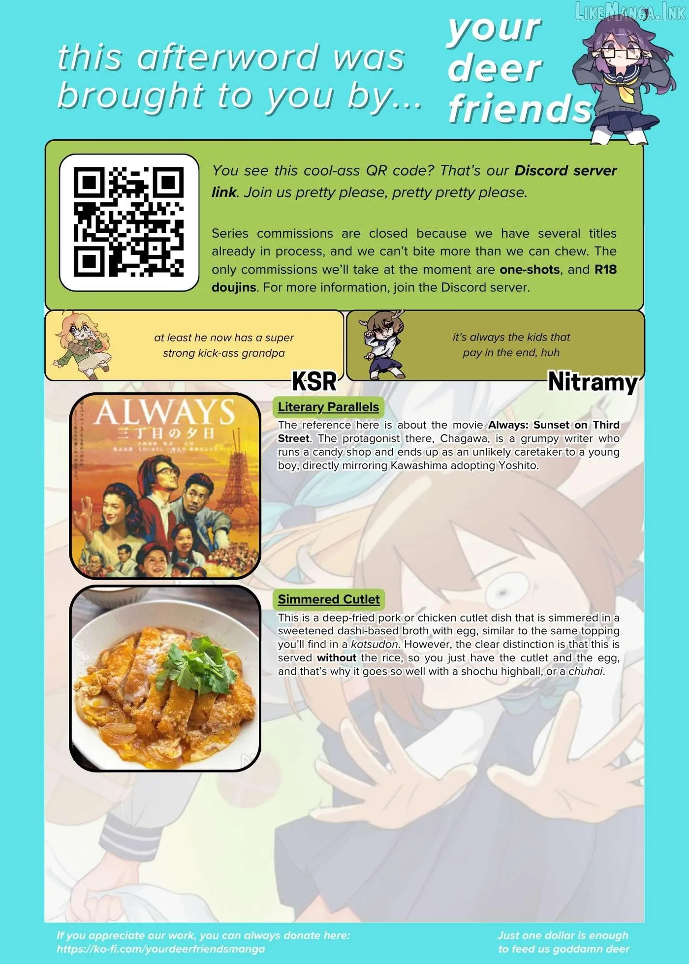 Shinya Shokudou Chapter 94 page 14 - 