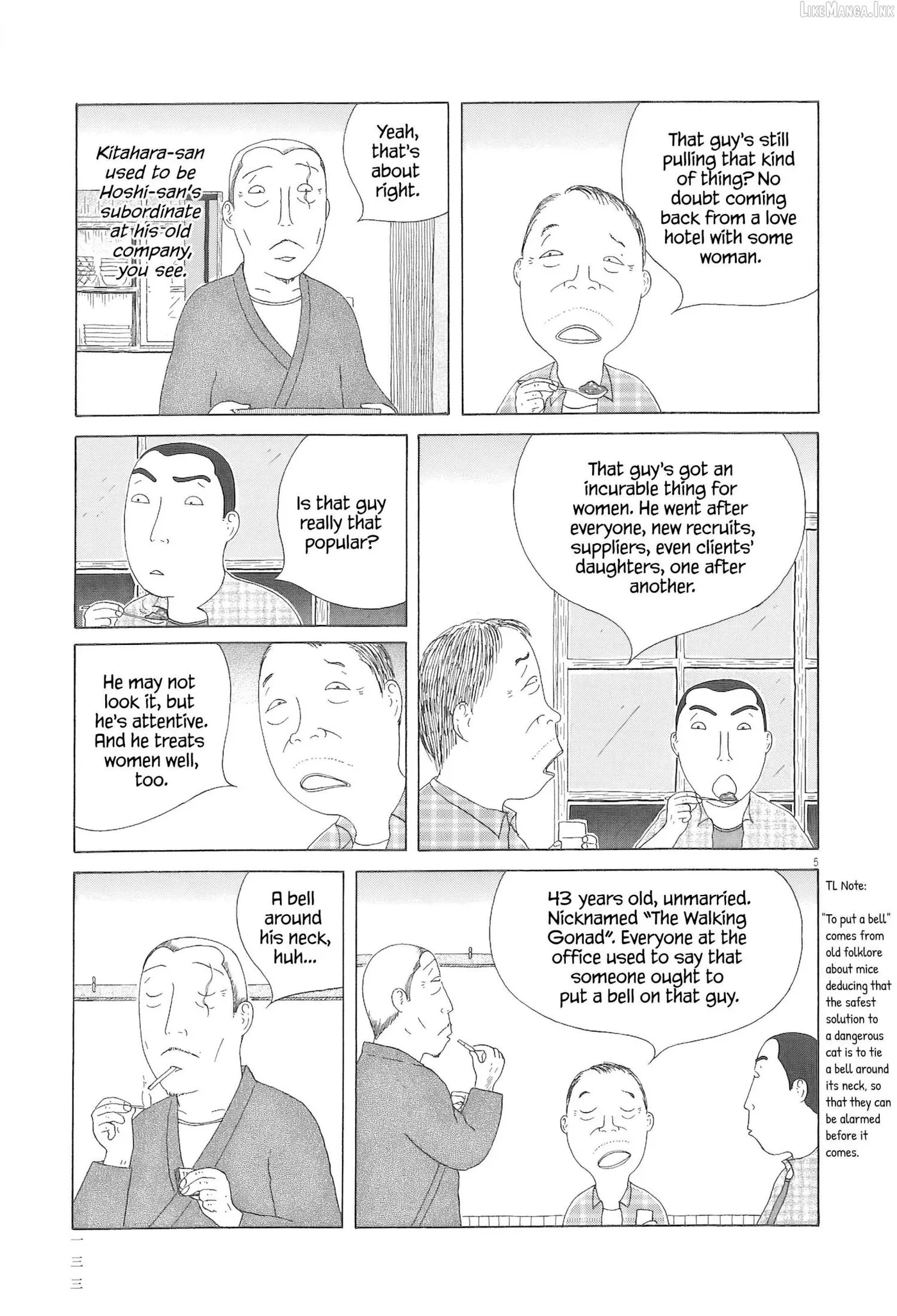 Shinya Shokudou Chapter 98 page 6 - 