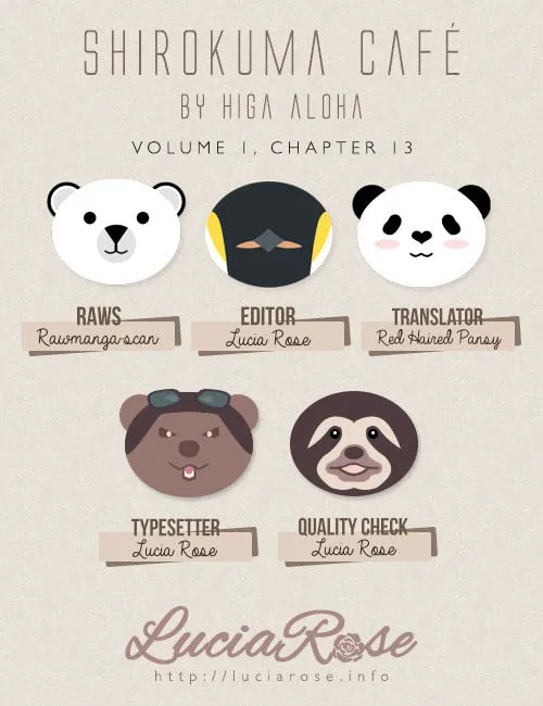 Shirokuma Cafe Chapter 13 page 2 - 