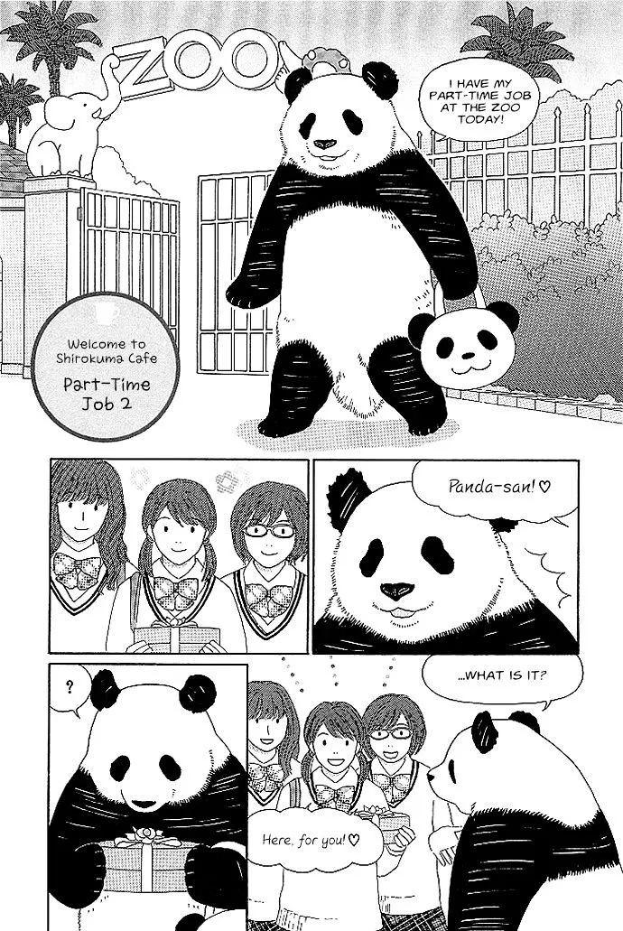 Shirokuma Cafe Chapter 13 page 3 - 