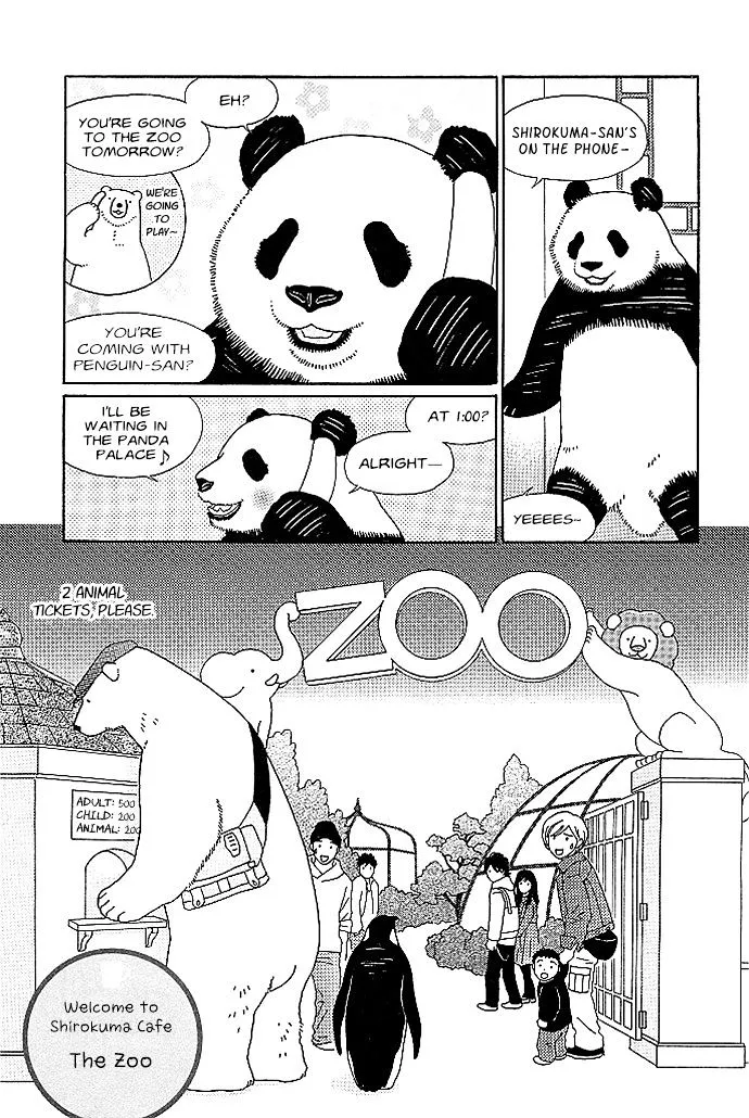 Shirokuma Cafe Chapter 14 page 3 - 