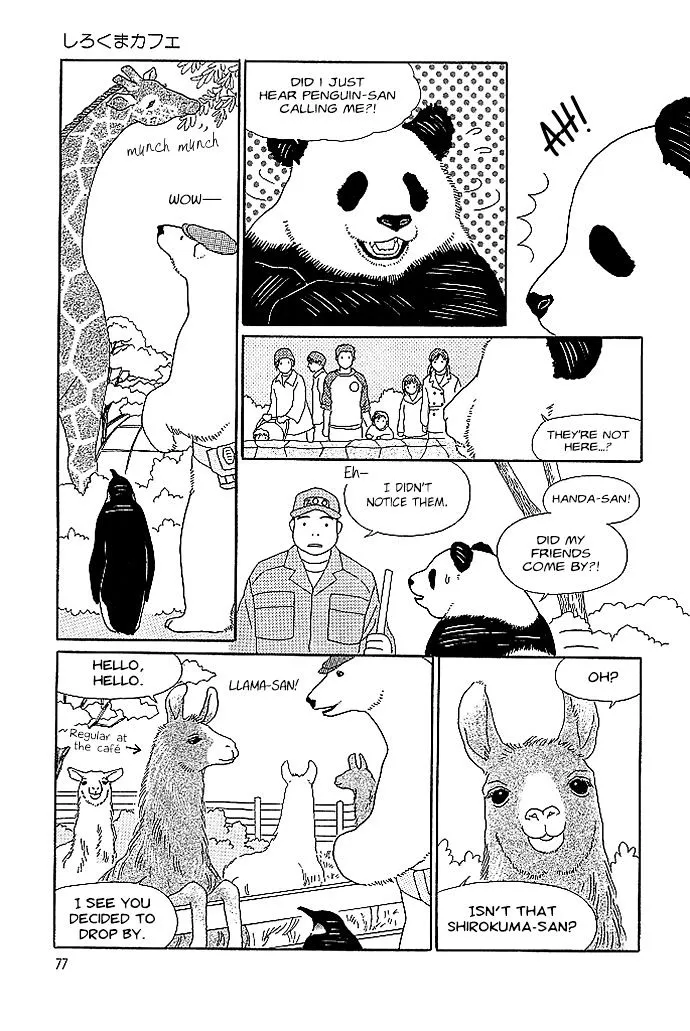 Shirokuma Cafe Chapter 14 page 9 - 