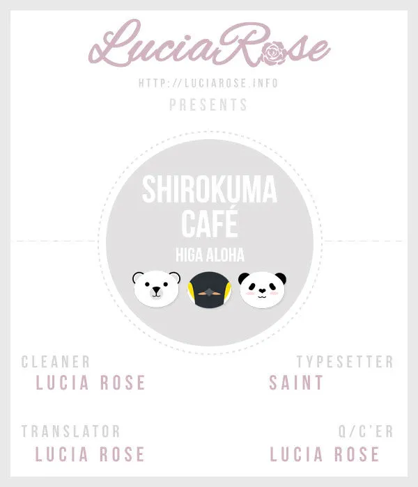 Shirokuma Cafe Chapter 22 page 1 - 