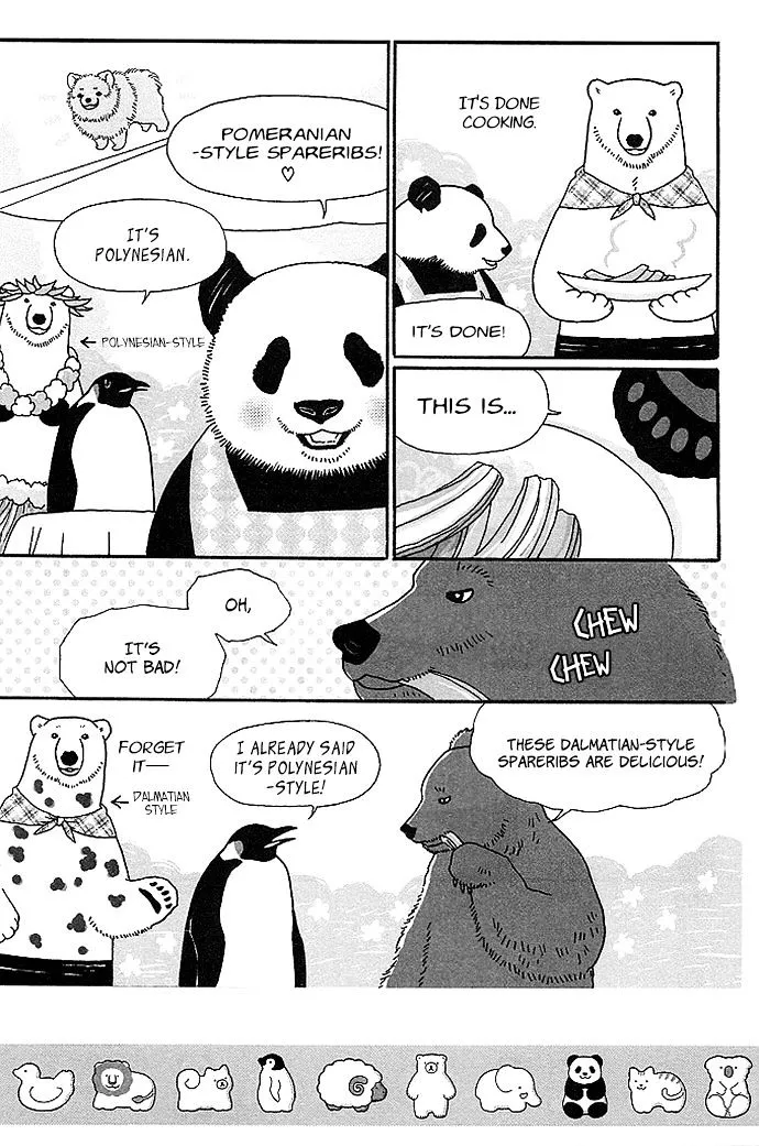 Shirokuma Cafe Chapter 23 page 9 - 