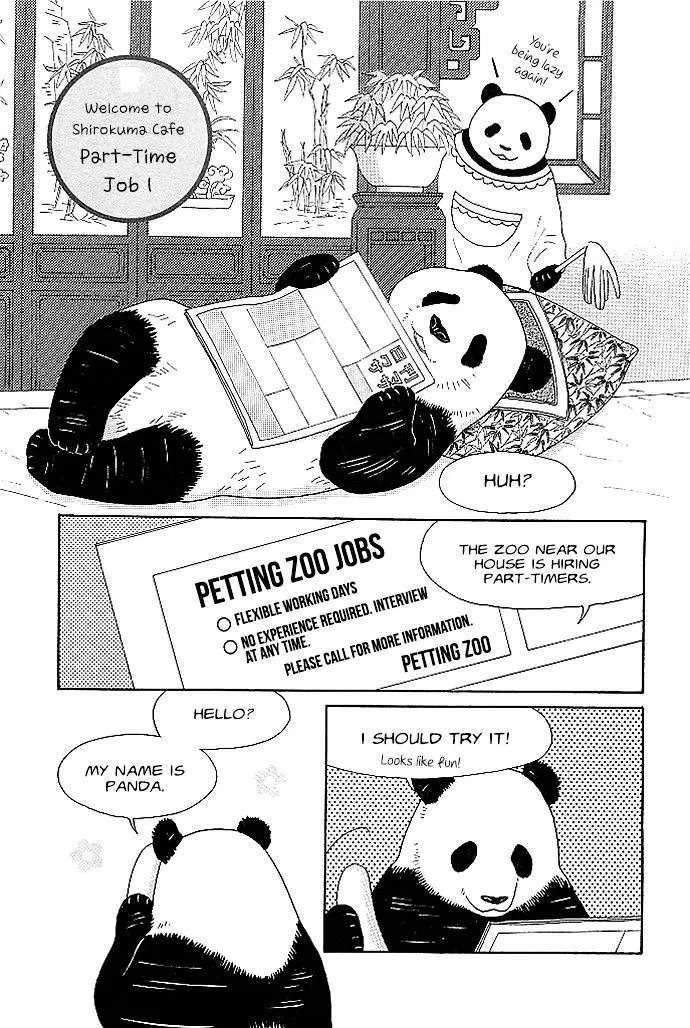Shirokuma Cafe Chapter 7 page 2 - 