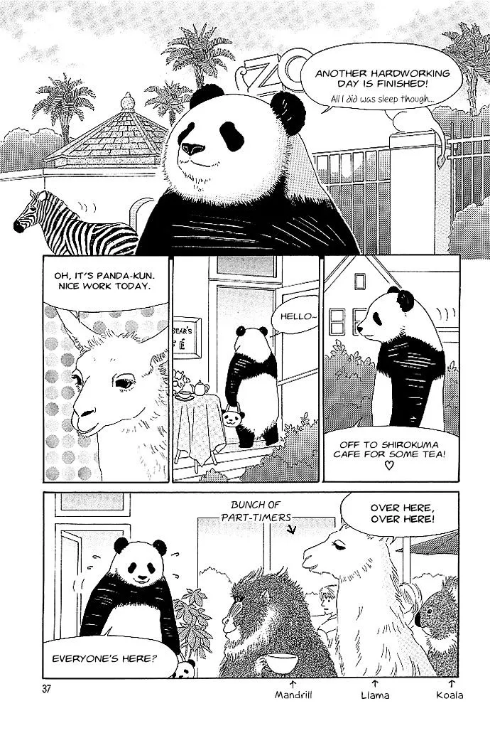 Shirokuma Cafe Chapter 7 page 10 - 