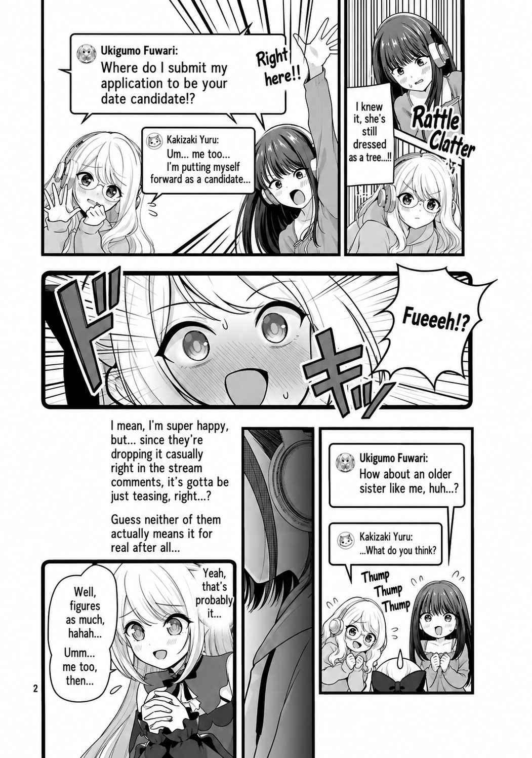 Shitsurenshita node Vtuber Hajimetara Toshiue no Onee-san ni Motemashita Chapter 39 page 3 - 