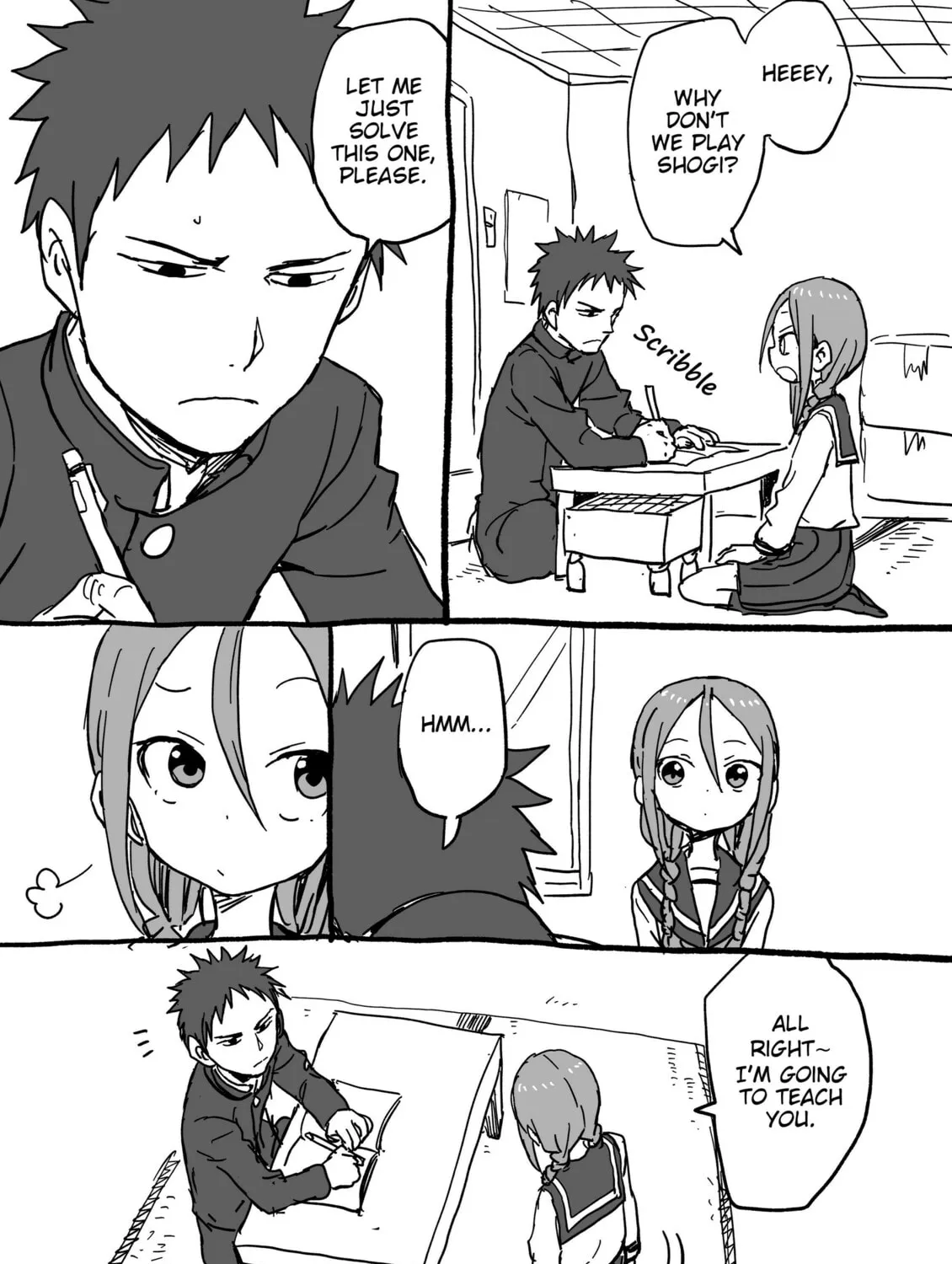 Shogi Senpai Chapter 10 page 1 - 