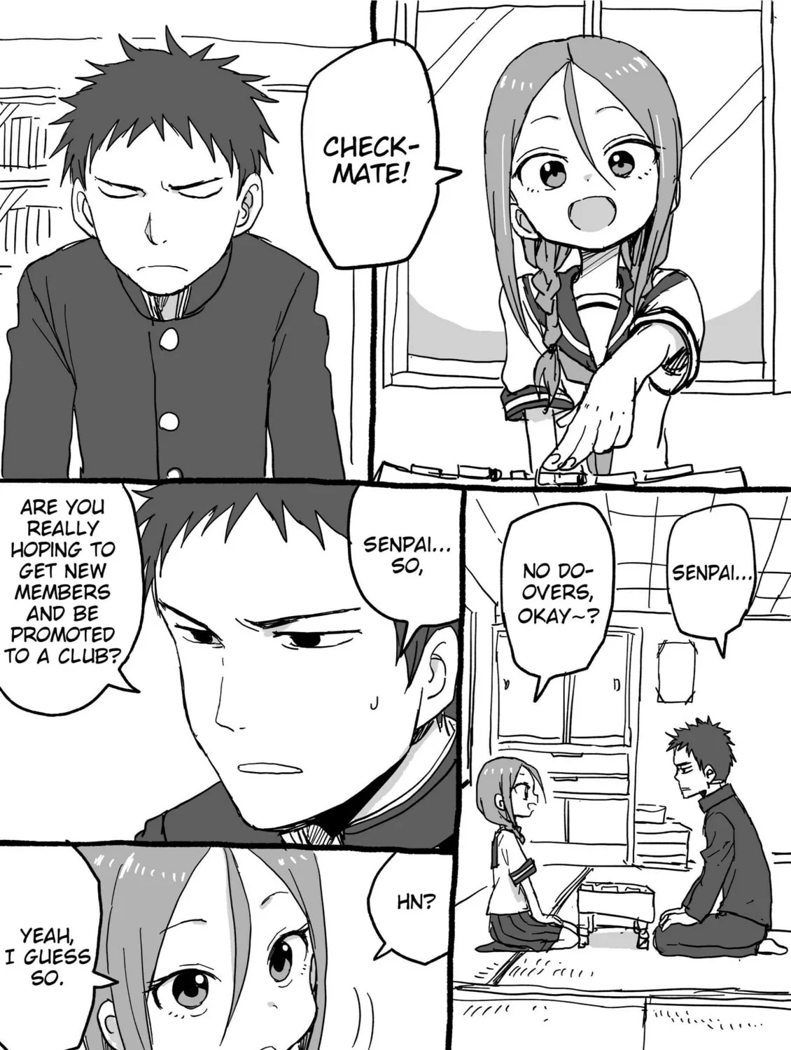 Shogi Senpai Chapter 14 page 1 - 