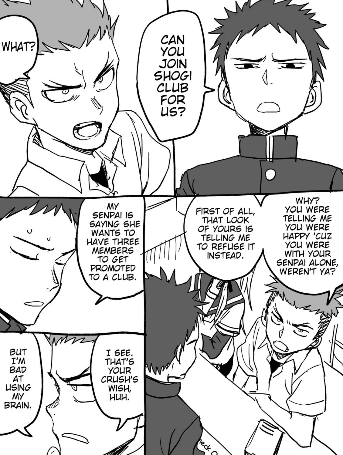Shogi Senpai Chapter 16 page 1 - 