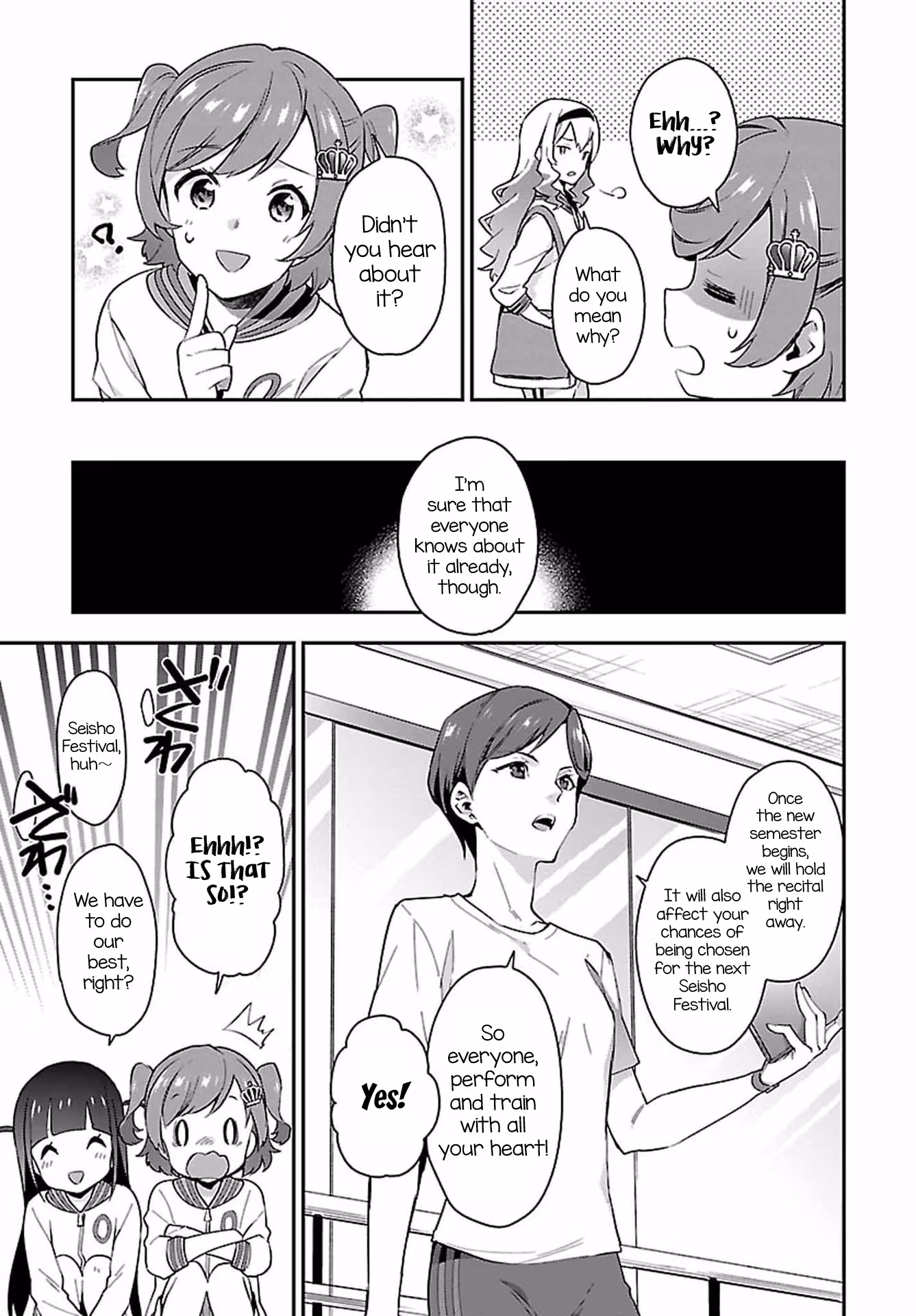 Shoujo☆Kageki Revue Starlight: Overture Chapter 8 page 9 - 