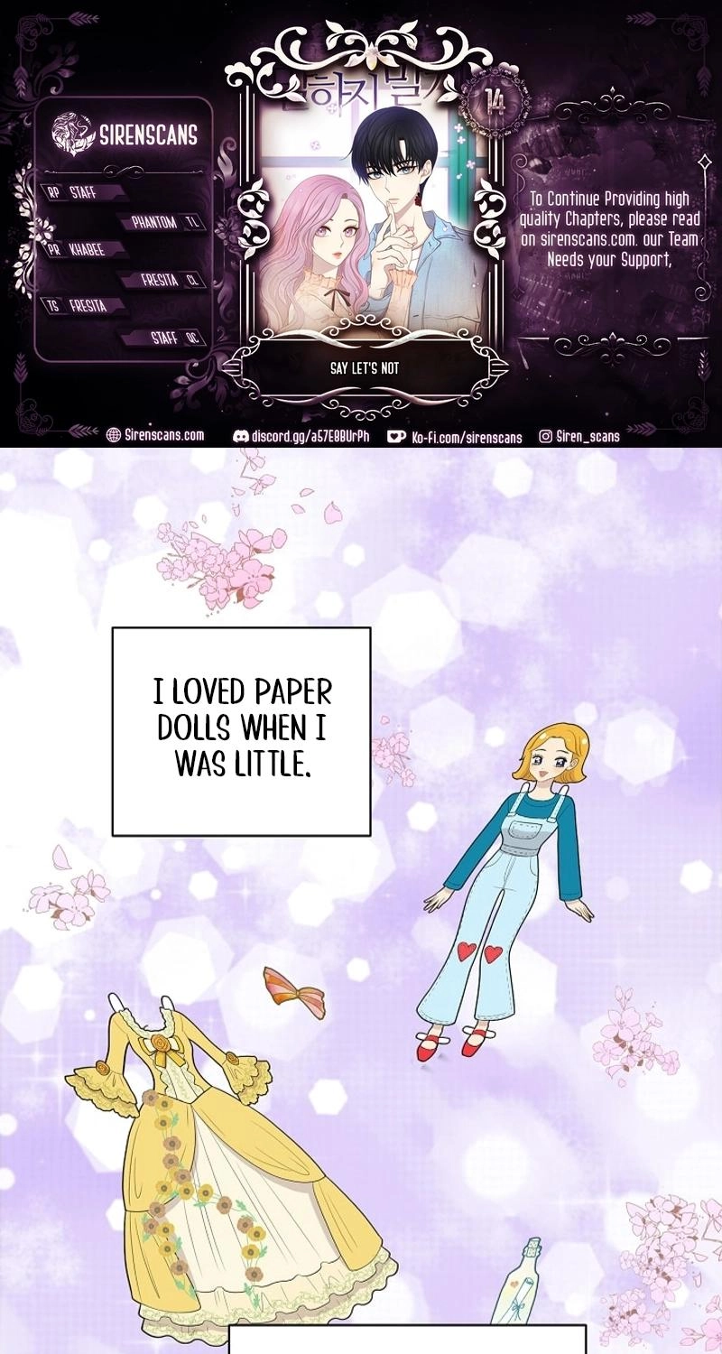 Should I Not Tell? Chapter 14 page 1 - 
