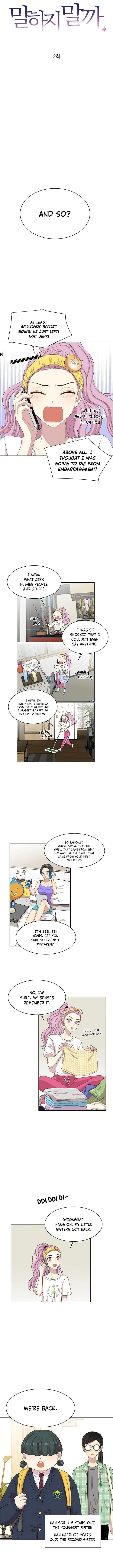 Should I Not Tell? Chapter 2 page 6 - 
