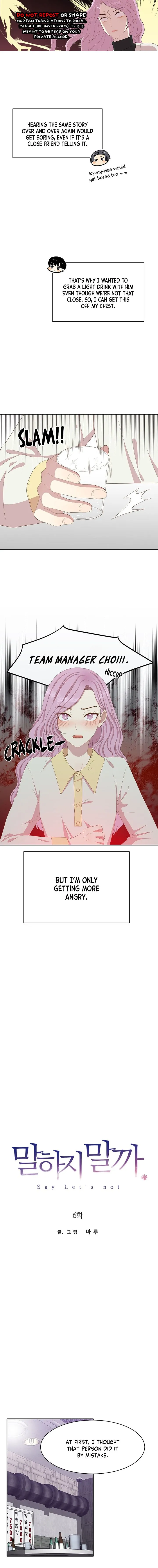 Should I Not Tell? Chapter 6 page 1 - 