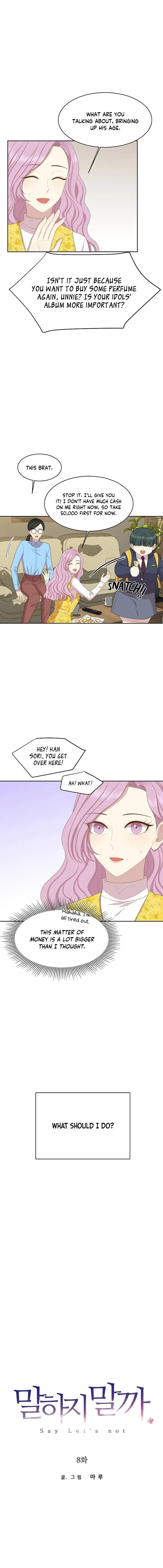 Should I Not Tell? Chapter 8 page 4 - 