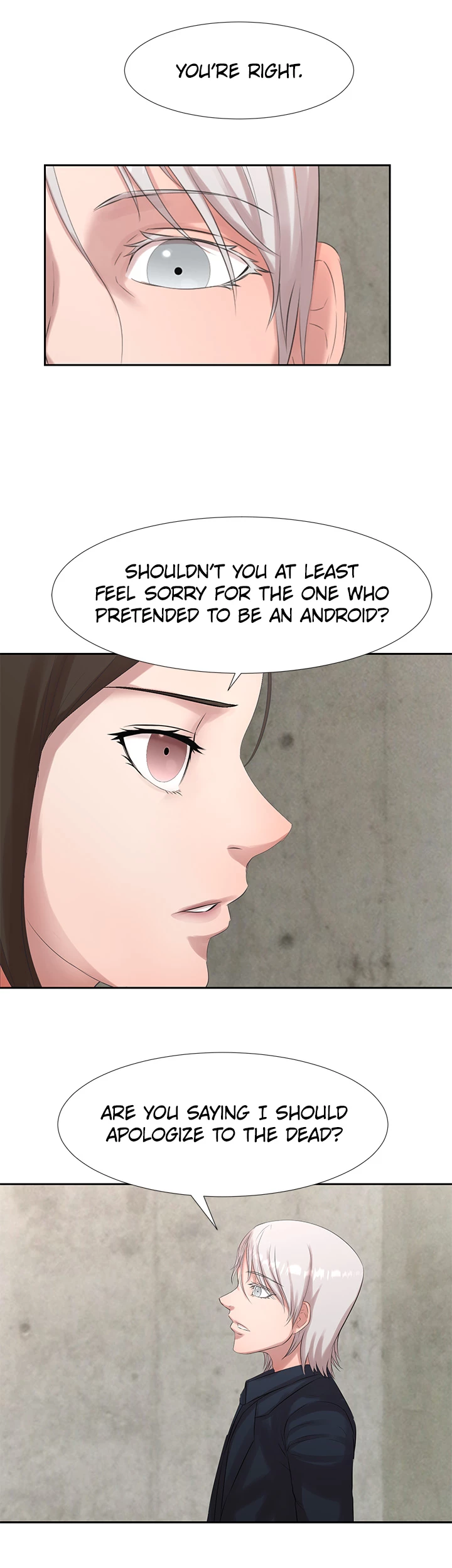 Show Yourself if You’re an Android Chapter 16 page 33 - 