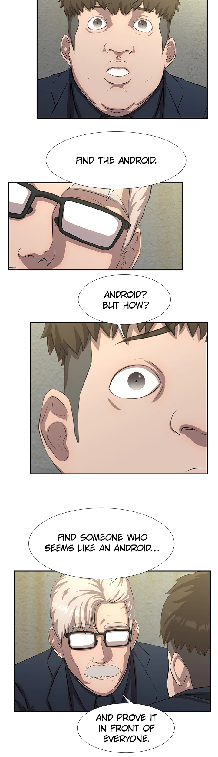 Show Yourself if You’re an Android Chapter 32 page 14 - 