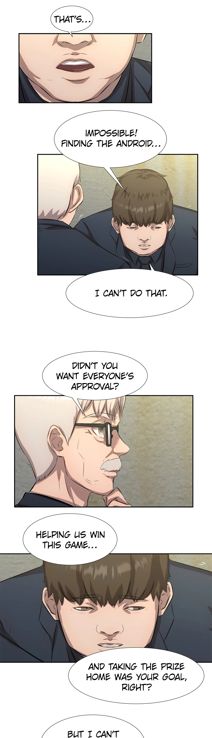 Show Yourself if You’re an Android Chapter 32 page 15 - 