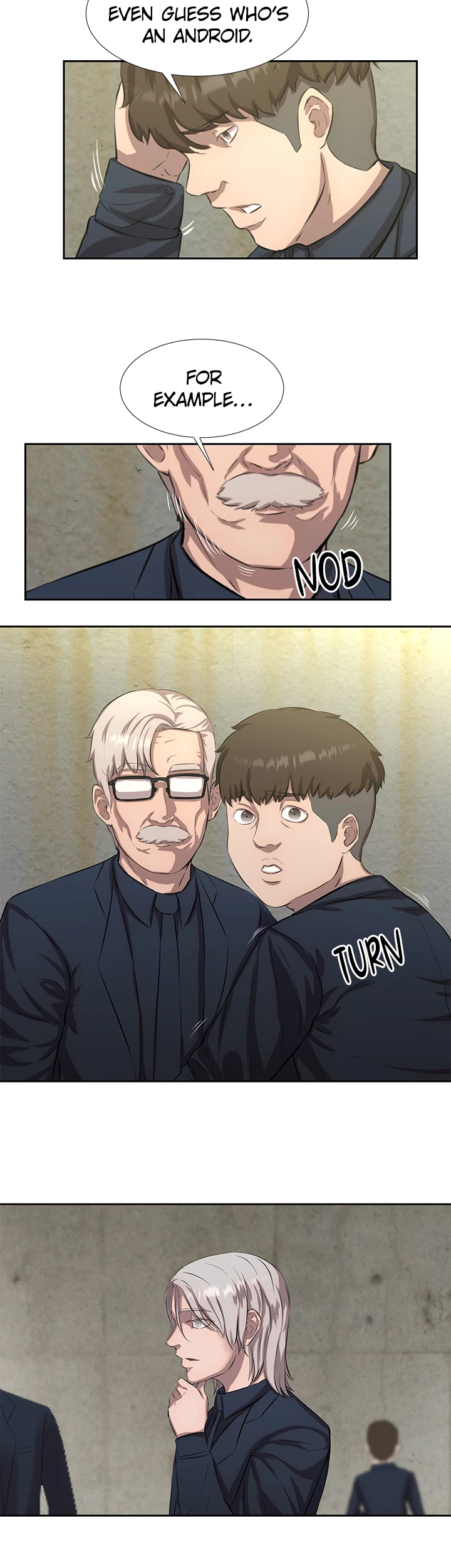 Show Yourself if You’re an Android Chapter 32 page 16 - 