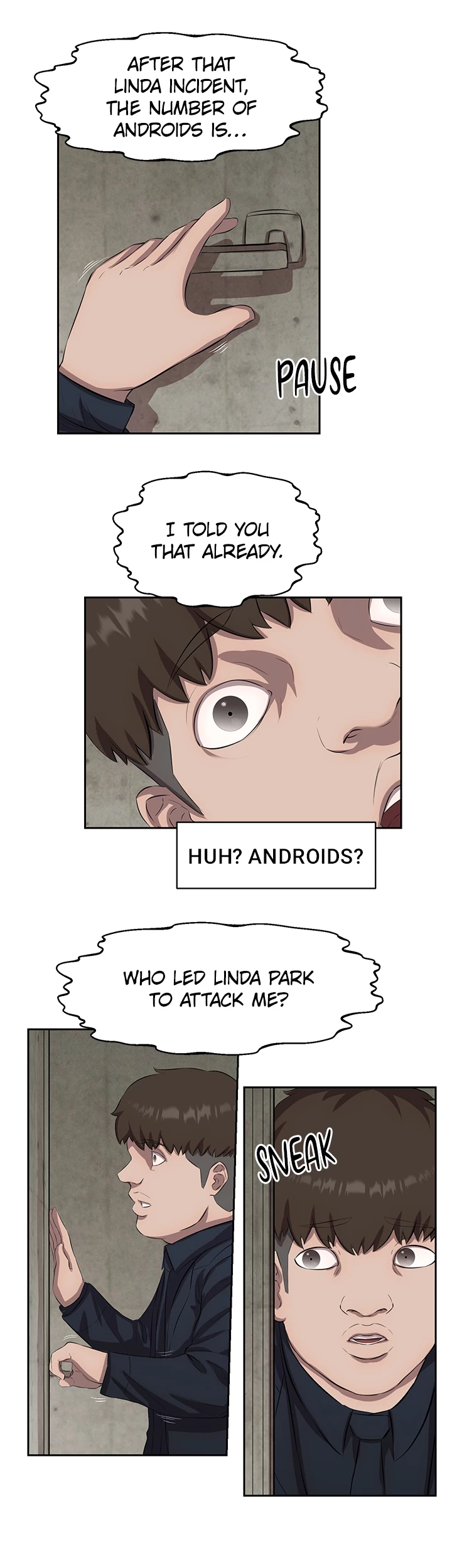 Show Yourself if You’re an Android Chapter 32 page 25 - 