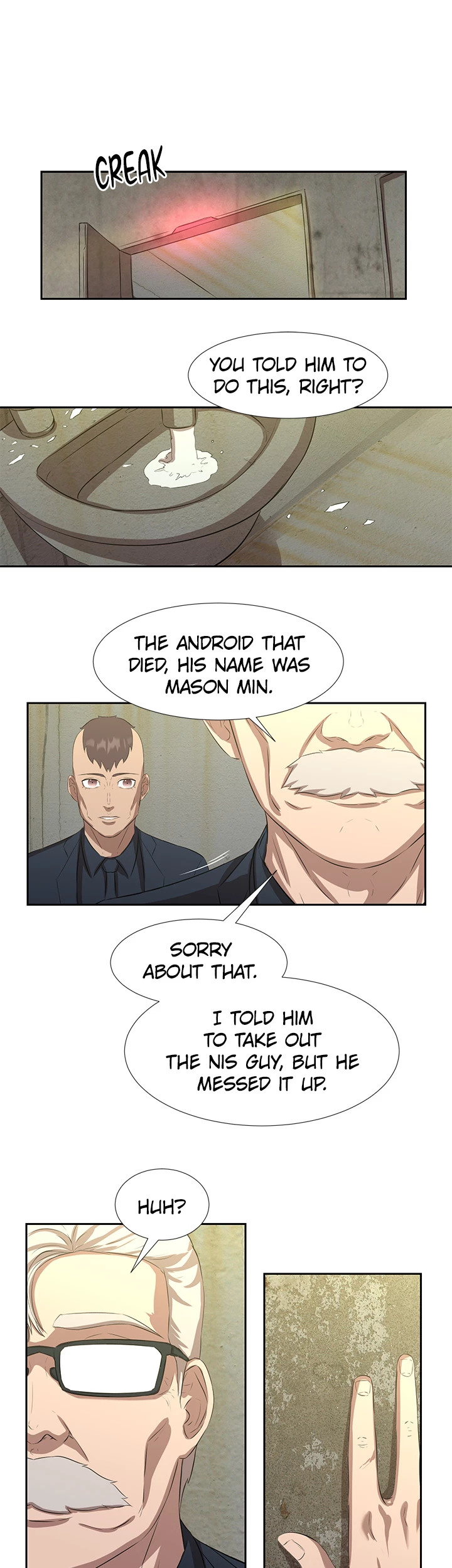 Show Yourself if You’re an Android Chapter 34 page 21 - 