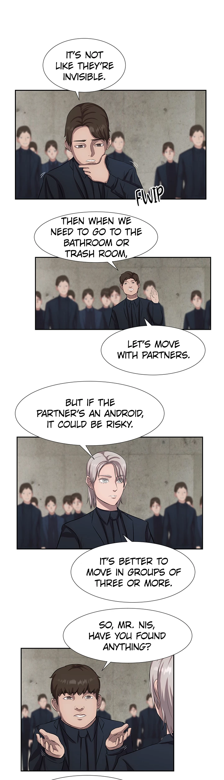 Show Yourself if You’re an Android Chapter 35 page 22 - 