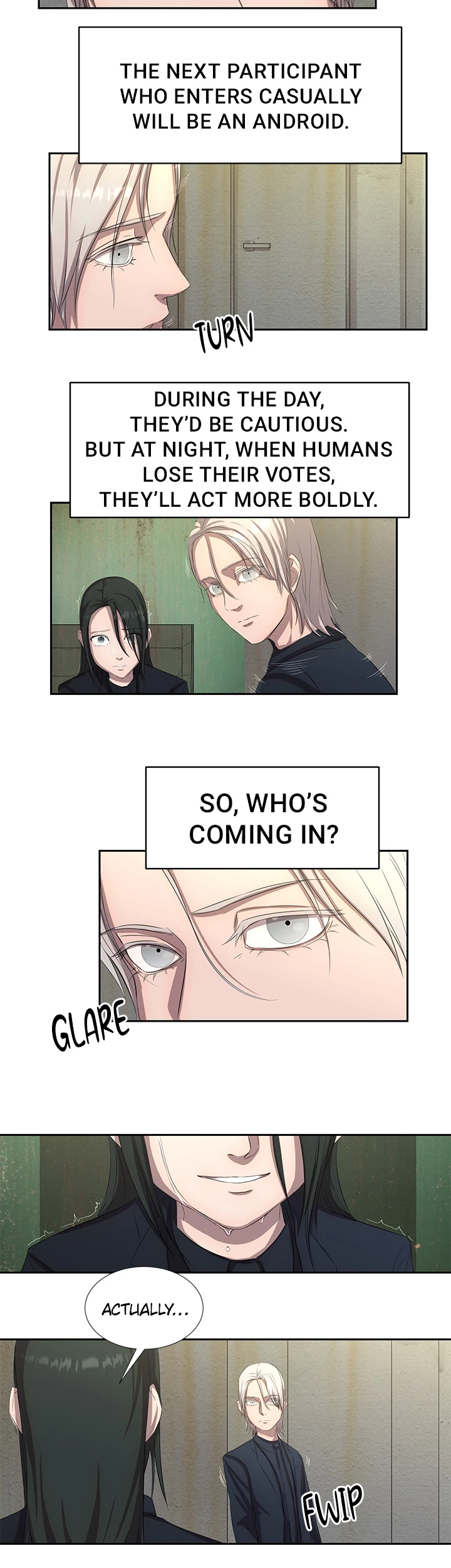 Show Yourself if You’re an Android Chapter 38 page 11 - 