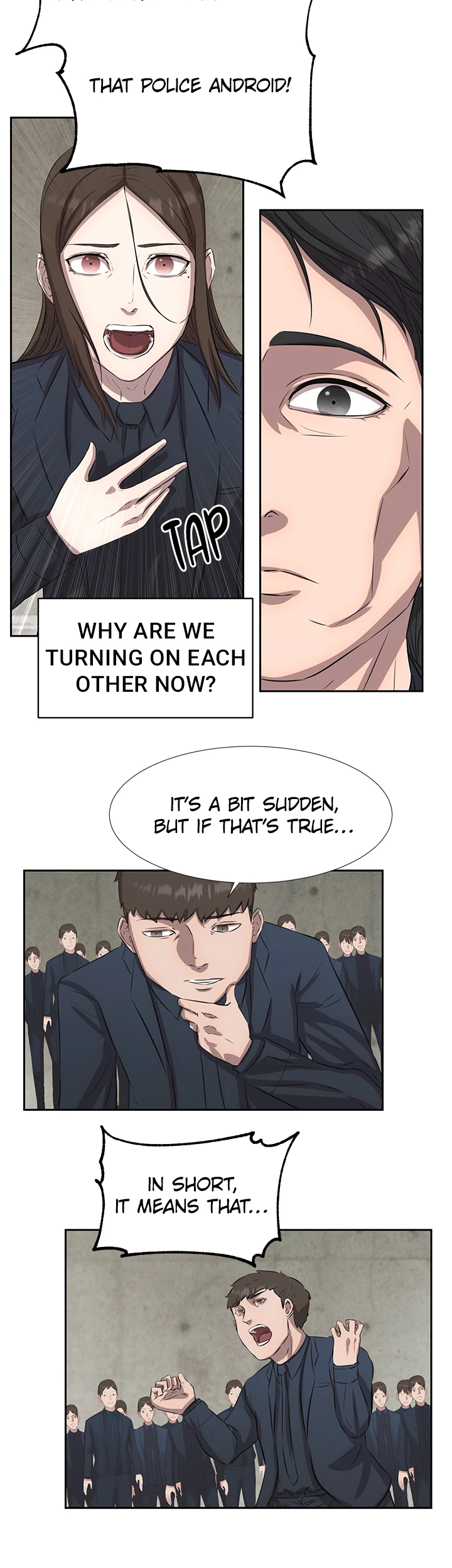 Show Yourself if You’re an Android Chapter 44 page 21 - 