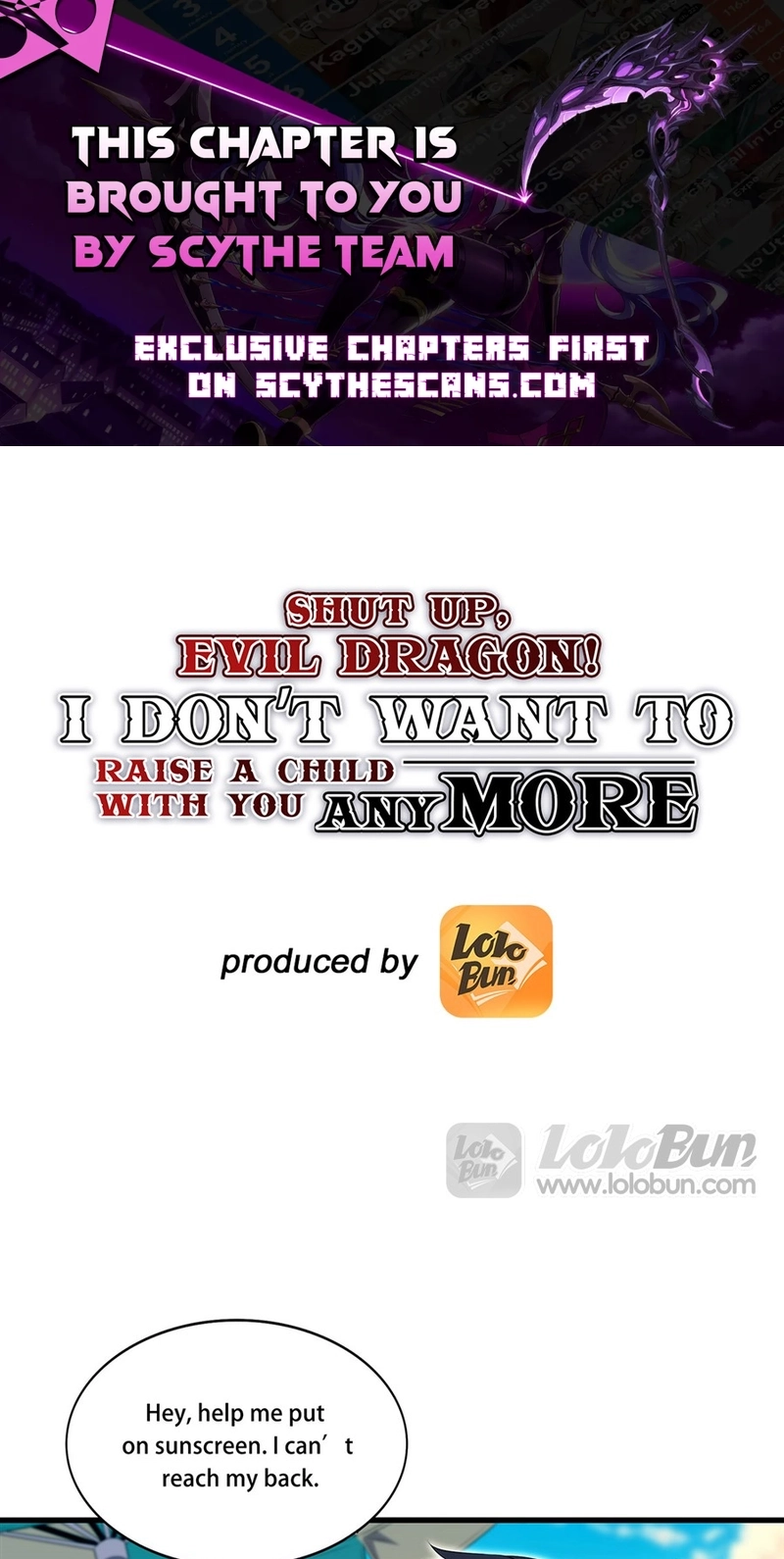 Shut up, Evil Dragon, I don't want to raise a child with you anymore Chapter 113.99 page 1 - 