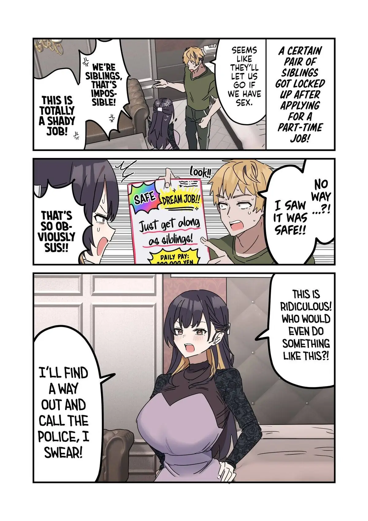 Siblings Shouldn't Do It! Chapter 0 page 3 - 