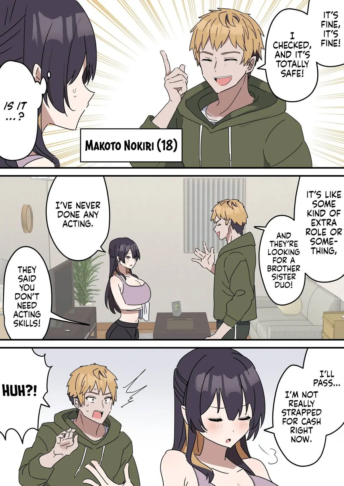 Siblings Shouldn't Do It! Chapter 1 page 3 - 