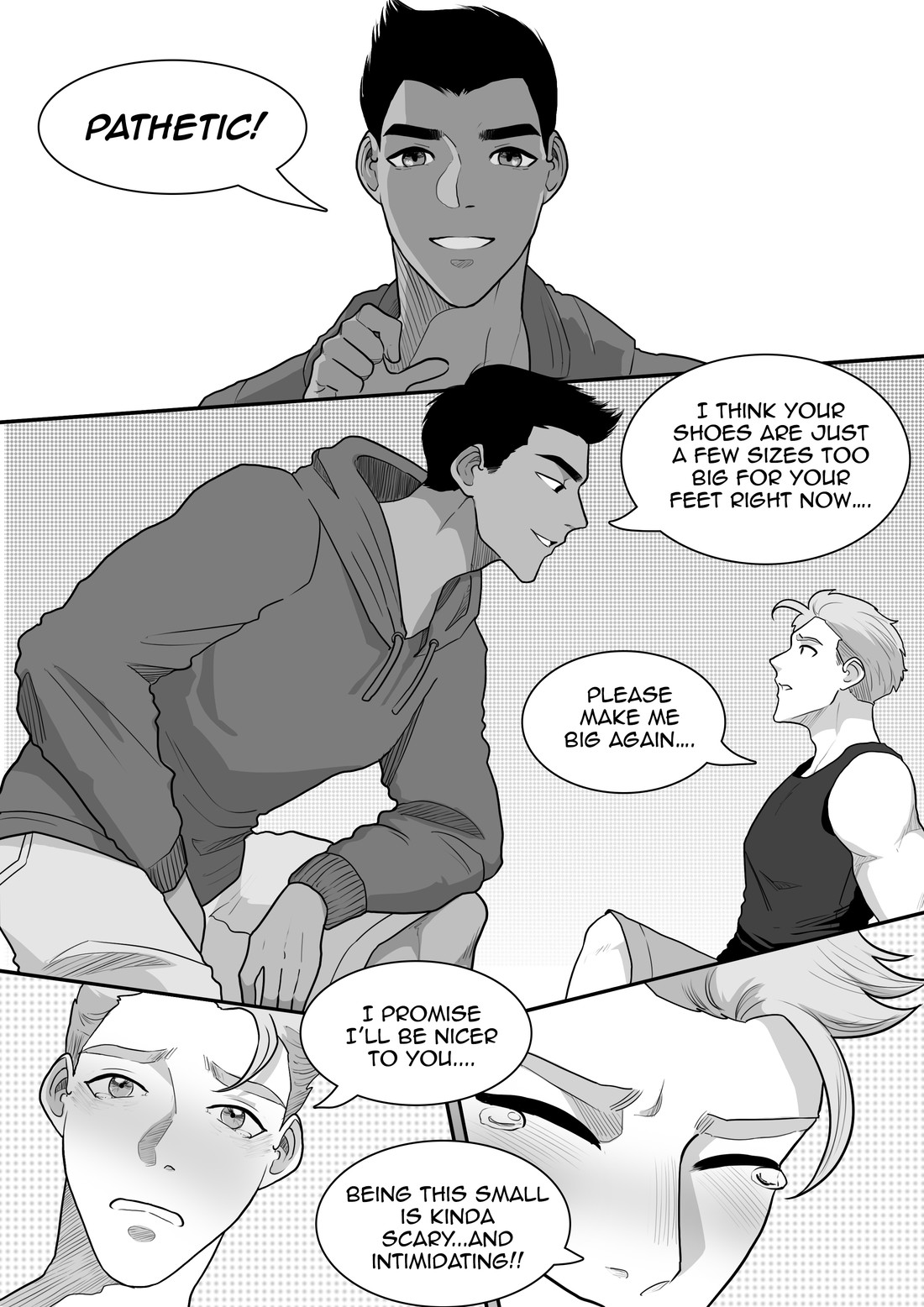 Size App: Little Jock Chapter 1 page 11 - 