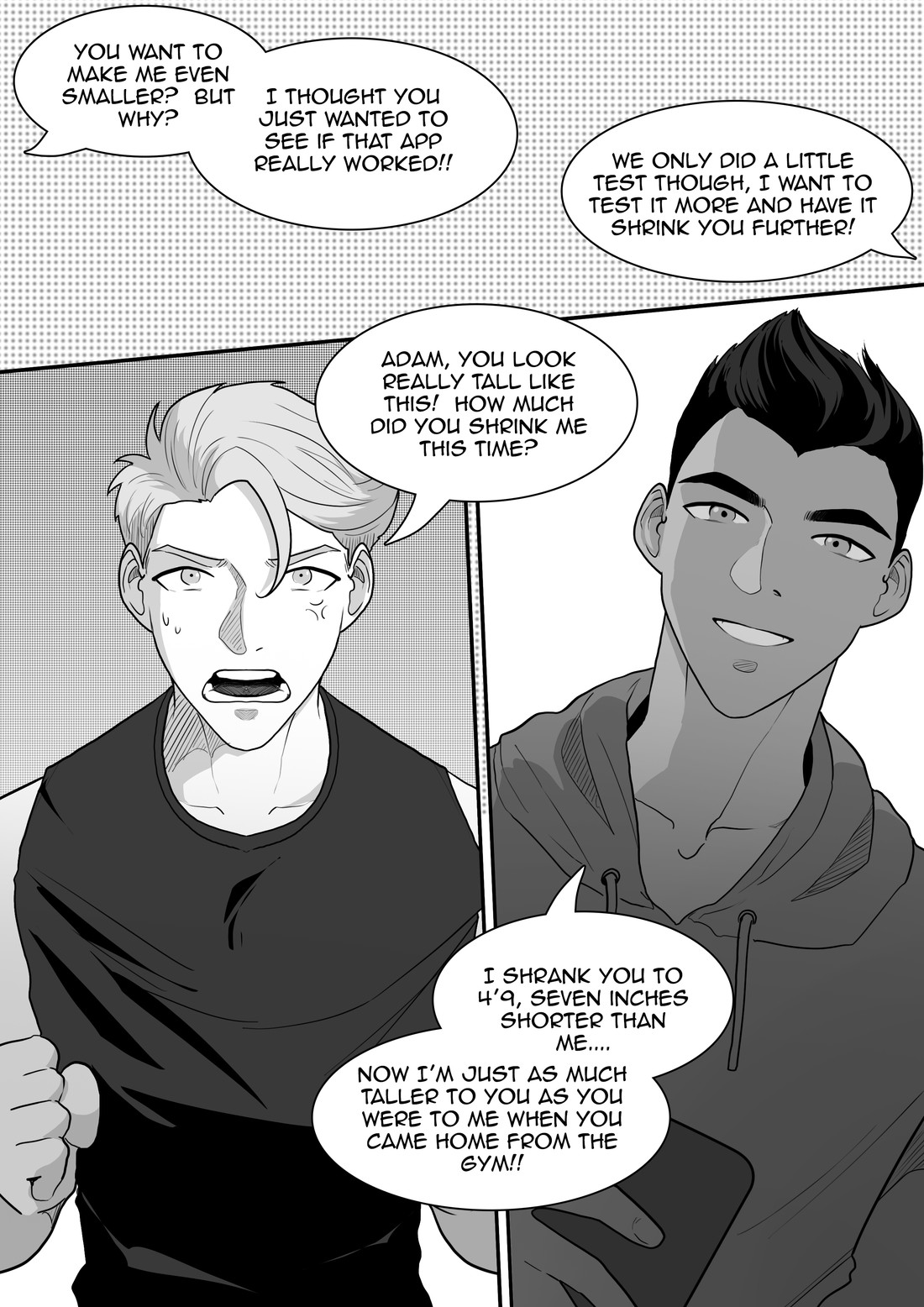 Size App: Little Jock Chapter 1 page 7 - 