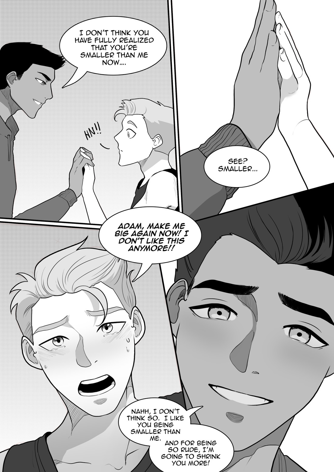 Size App: Little Jock Chapter 1 page 9 - 
