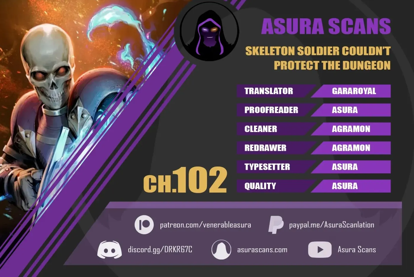 Skeleton Soldier Chapter 102 page 1 - 