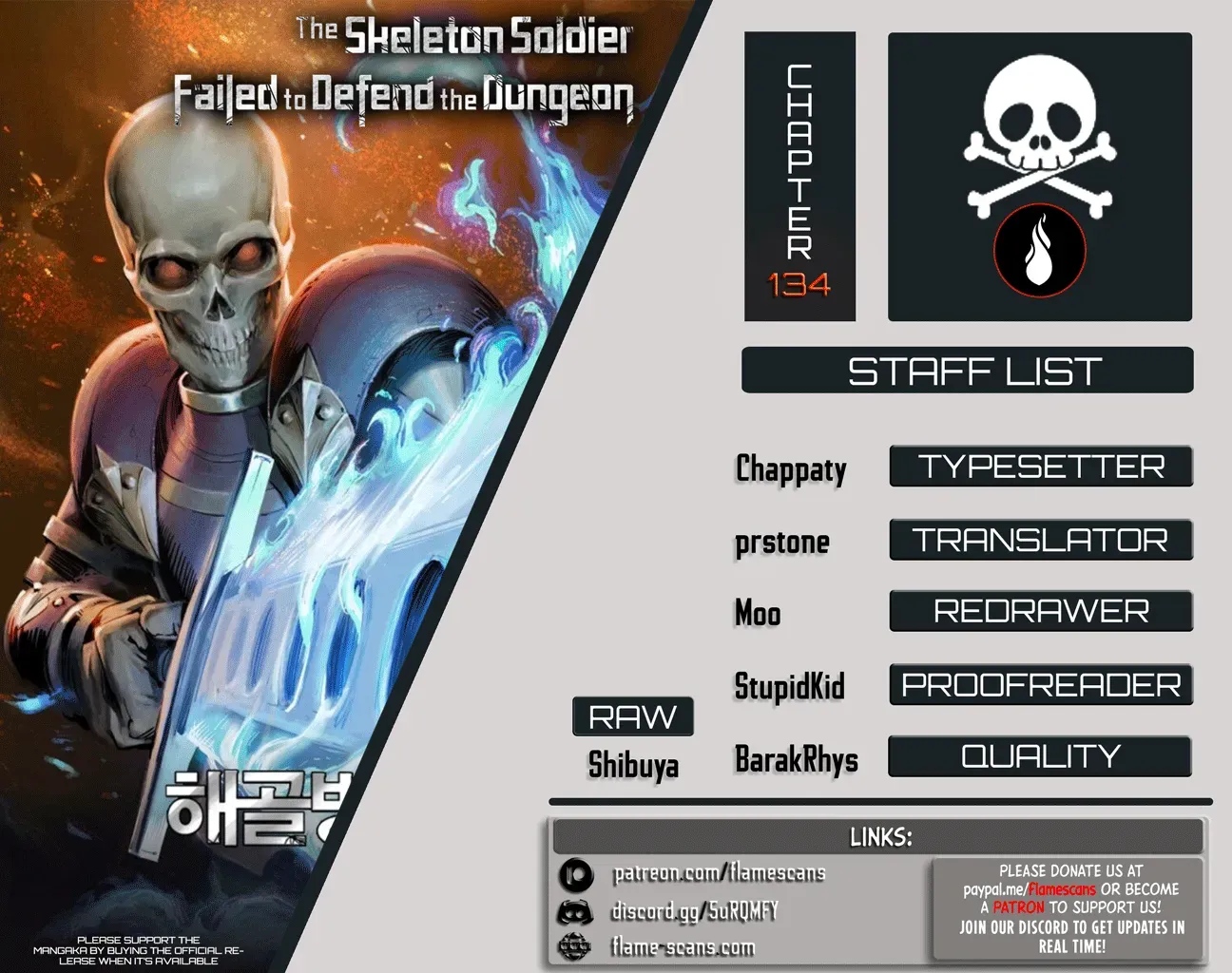 Skeleton Soldier Chapter 134 page 1 - 