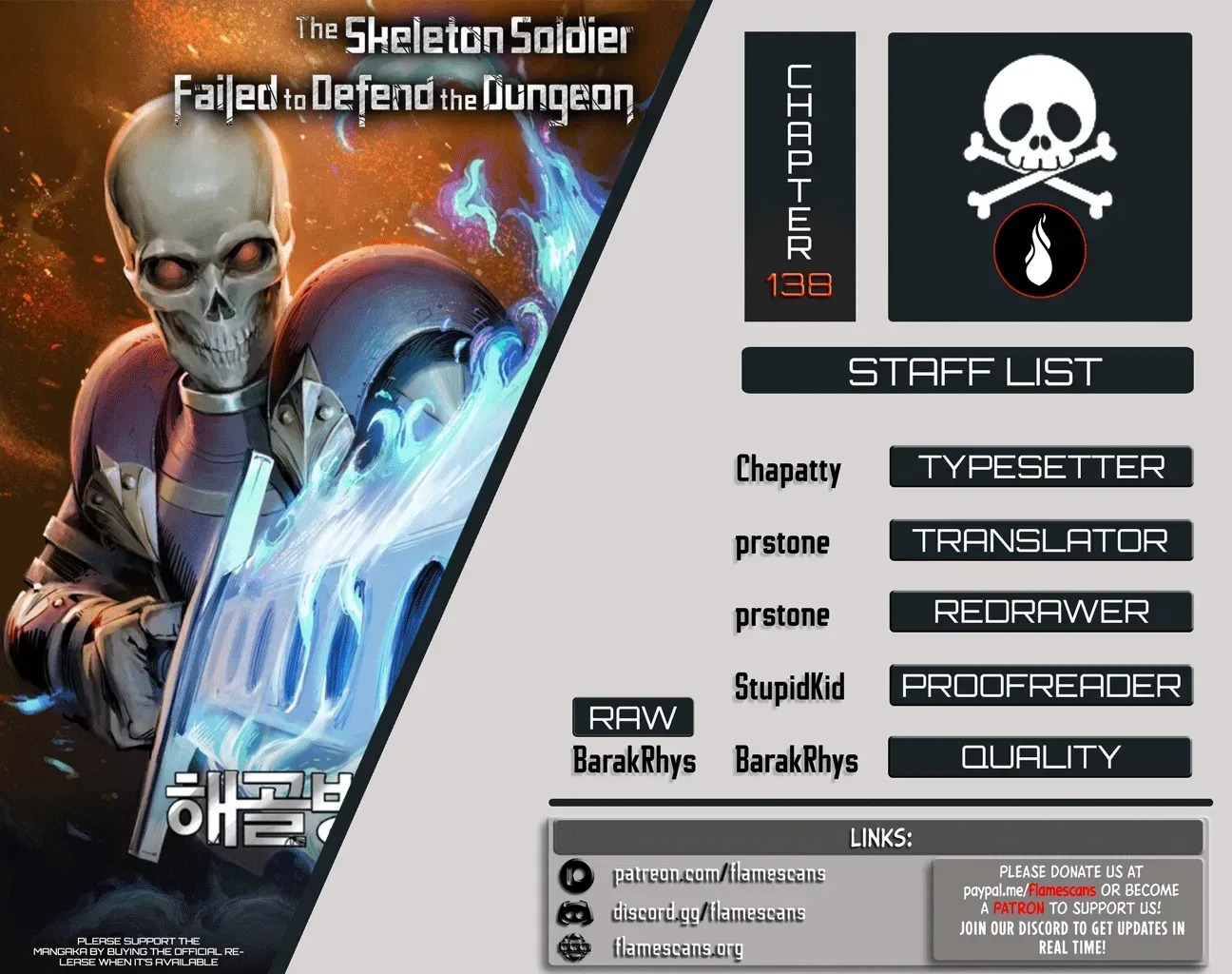 Skeleton Soldier Chapter 138 page 1 - 