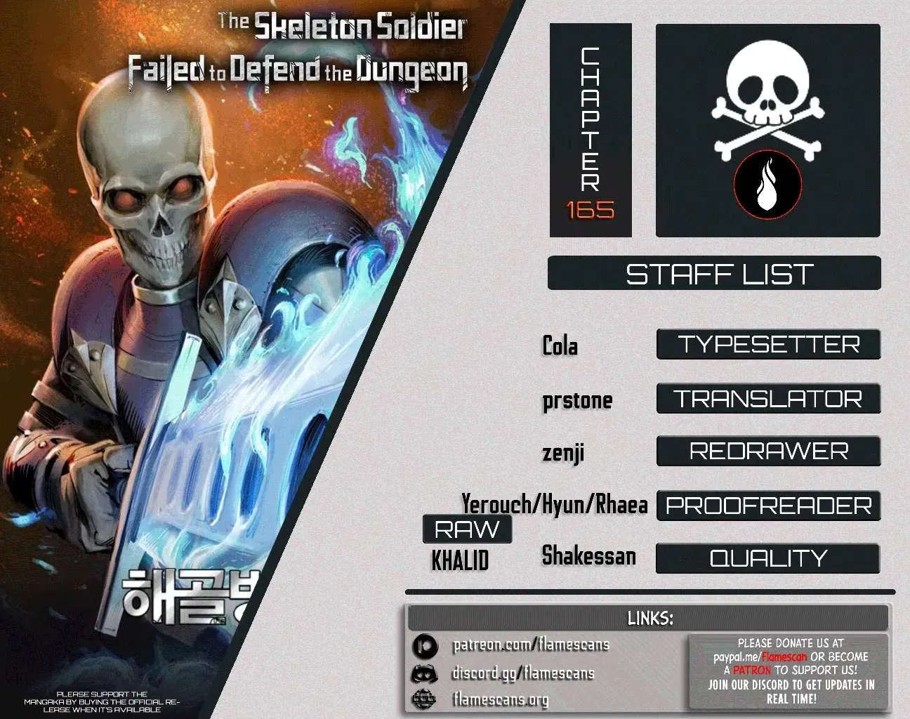 Skeleton Soldier Chapter 165 page 1 - 
