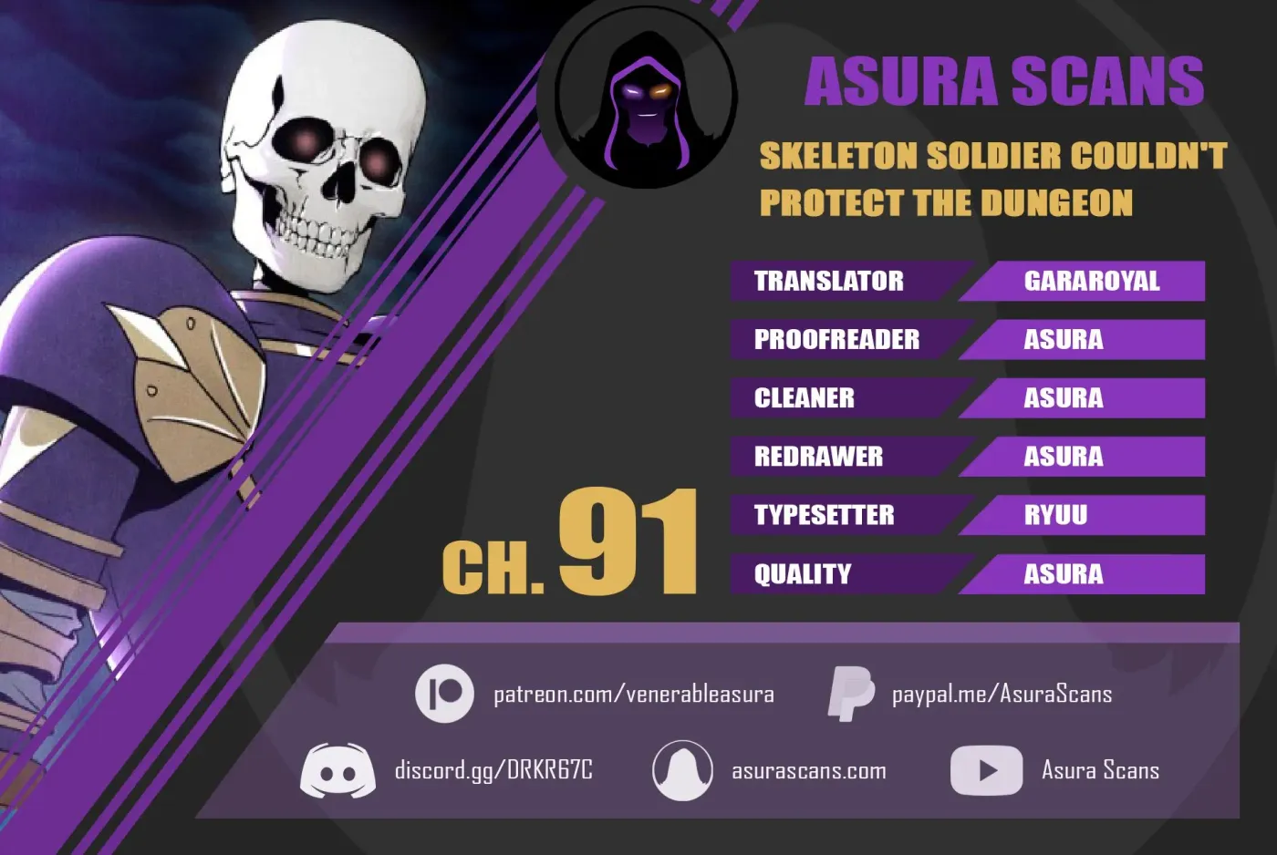 Skeleton Soldier Chapter 91 page 1 - 