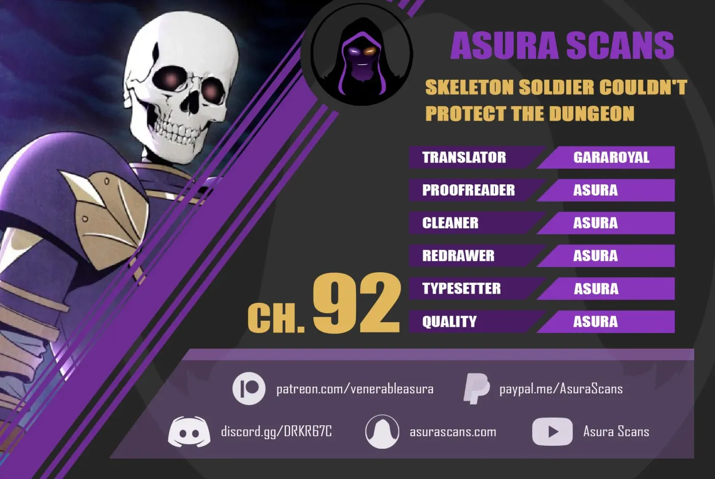 Skeleton Soldier Chapter 92 page 1 - 