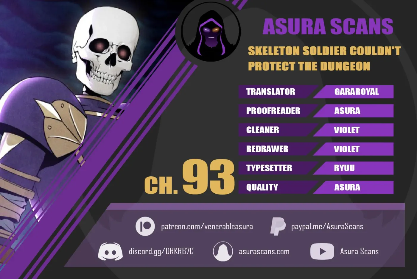 Skeleton Soldier Chapter 93 page 1 - 