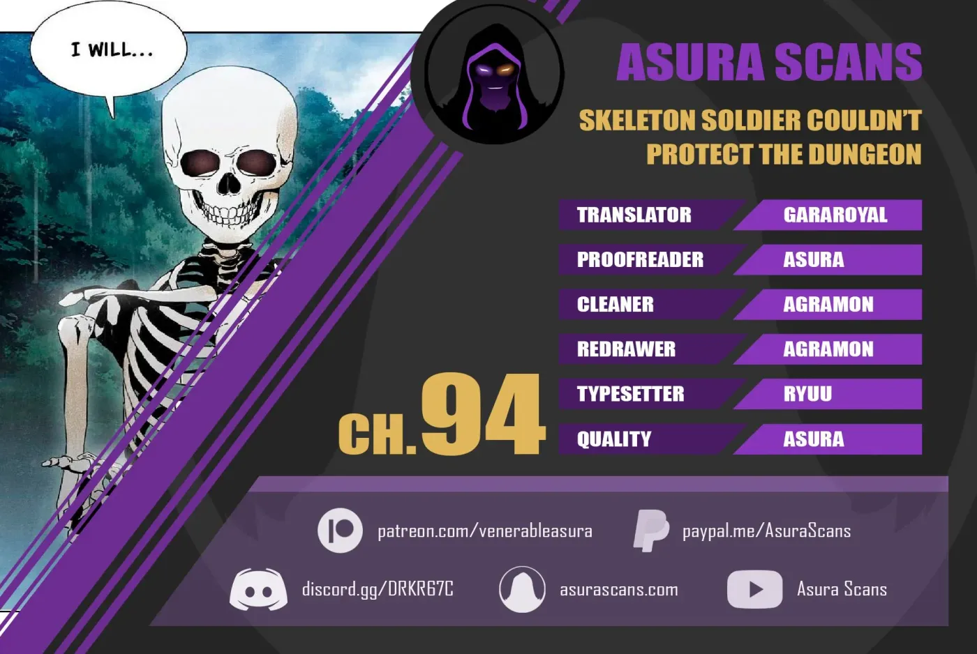 Skeleton Soldier Chapter 94 page 1 - 