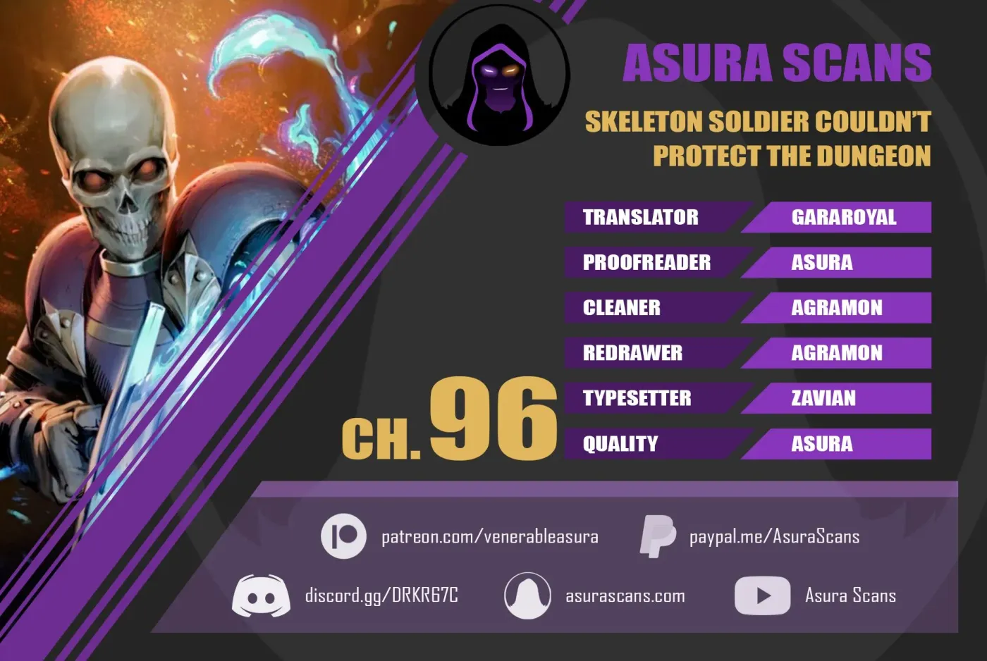 Skeleton Soldier Chapter 96 page 1 - 