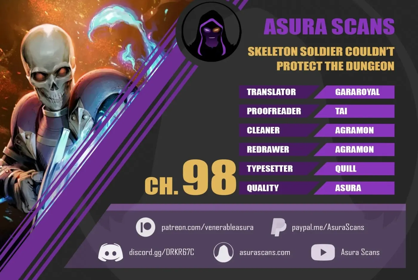 Skeleton Soldier Chapter 98 page 1 - 