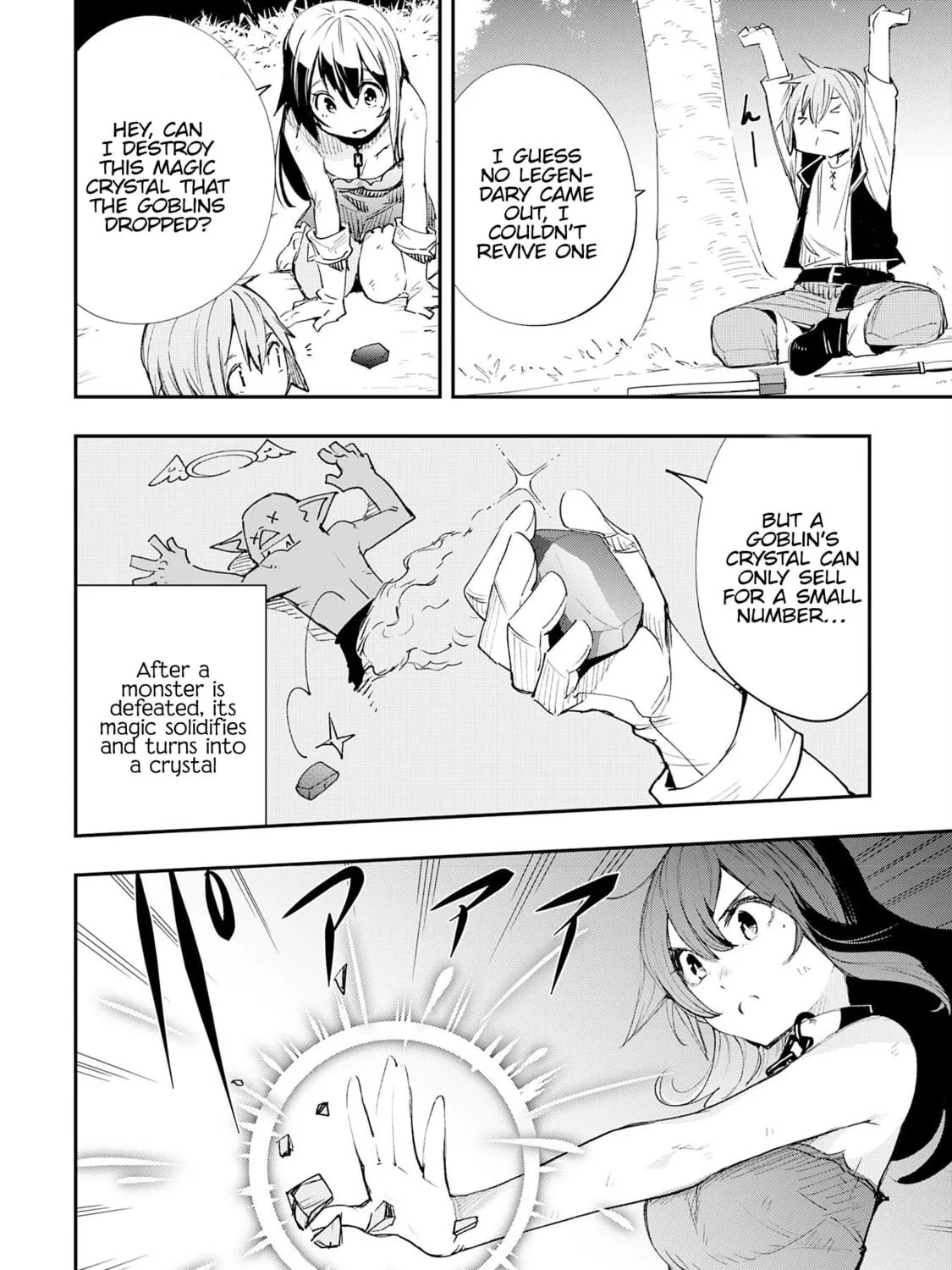 Skill [Saisei] to [Hakai] kara Hajimeru Saikyou Boukensha Life: Gomihiroi to Tsuihousareta kedo Kikakugai no Chikara de Nariagaru! Chapter 2 page 46 - 