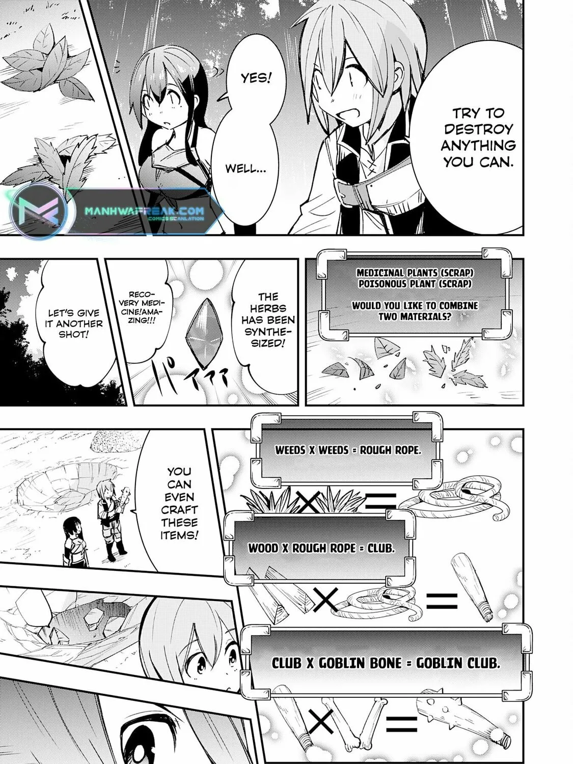 Skill [Saisei] to [Hakai] kara Hajimeru Saikyou Boukensha Life: Gomihiroi to Tsuihousareta kedo Kikakugai no Chikara de Nariagaru! Chapter 4 page 30 - 