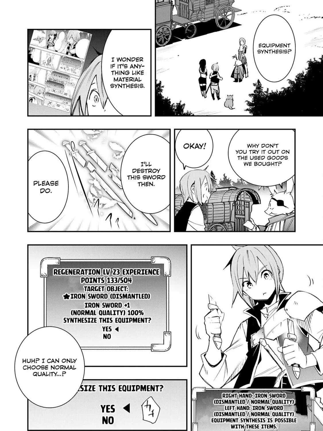 Skill [Saisei] to [Hakai] kara Hajimeru Saikyou Boukensha Life: Gomihiroi to Tsuihousareta kedo Kikakugai no Chikara de Nariagaru! Chapter 8 page 48 - 