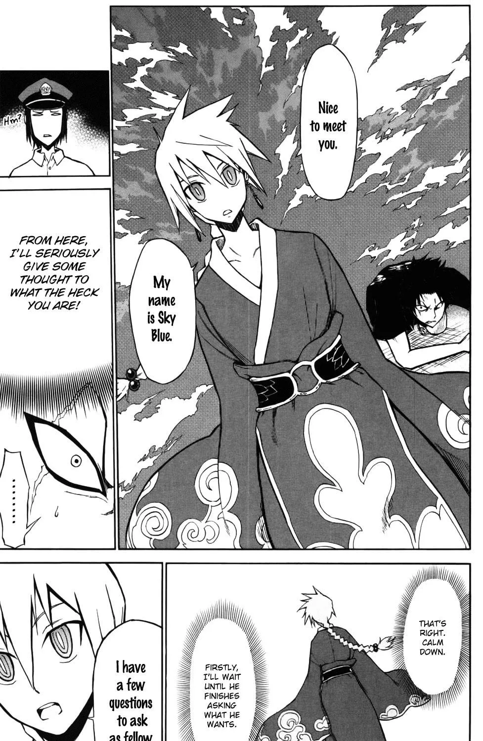 Sky Blue Chapter 4 page 18 - 