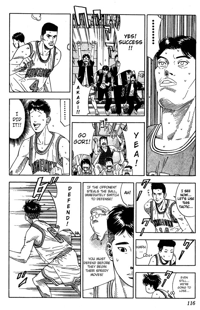 Slam Dunk Chapter 203 page 10 - 