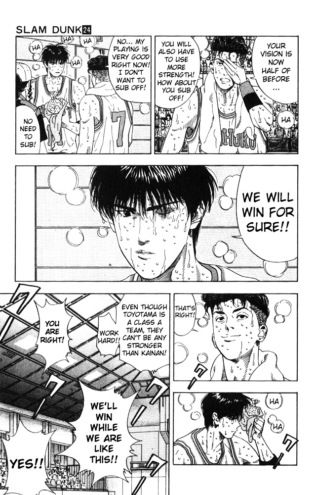 Slam Dunk Chapter 211 page 3 - 